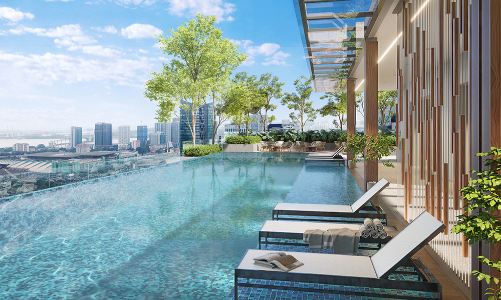 Aethera Residences project view